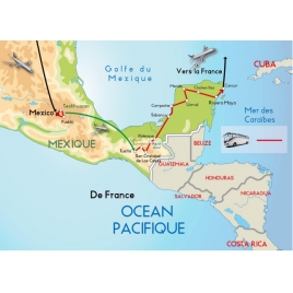 voyage au Mexique, circuit 12 jours