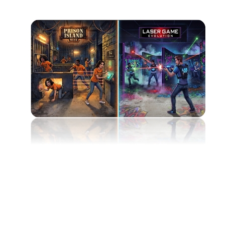 PRISON ISLAND et LASER GAME chez Loisirama