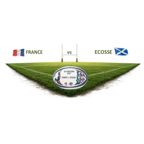 rugby Tournoi des 6 Nations France vs Écosse